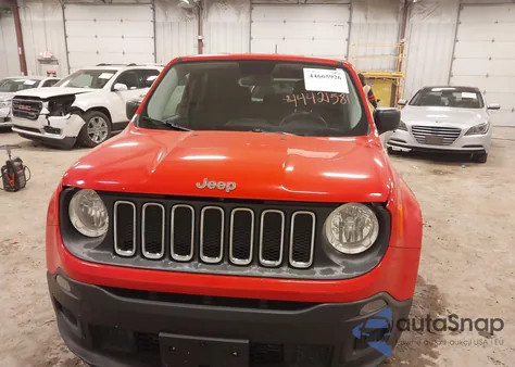 2017 Jeep Renegade Sport 4X4 from USA, damaged, VIN ZACCJBAH2HPG20705